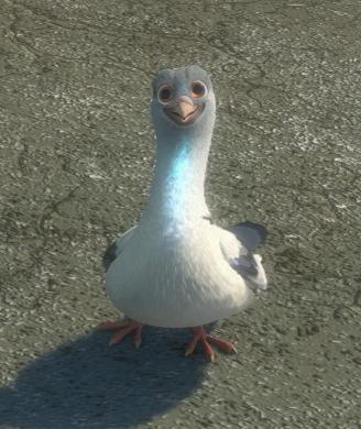 Blake the Pigeon from Walt Disney Pictures' Bolt
