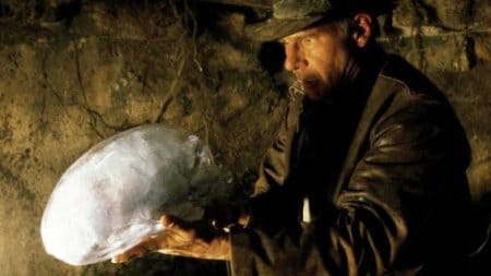 Archaeologist Indiana Jones has a close encounter with an alien artifact