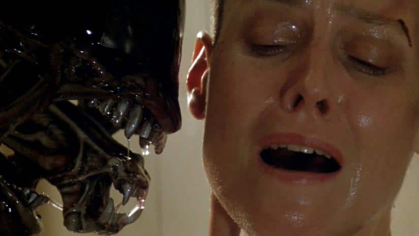 What is Ripley's shard of glass in Alien?