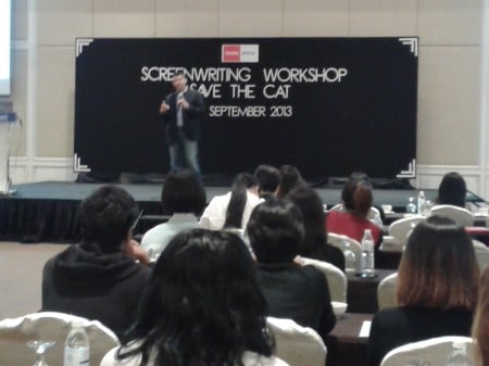 Here I am talking Cat! to senior management, writers, producers, directors, and staff of Media Prima.