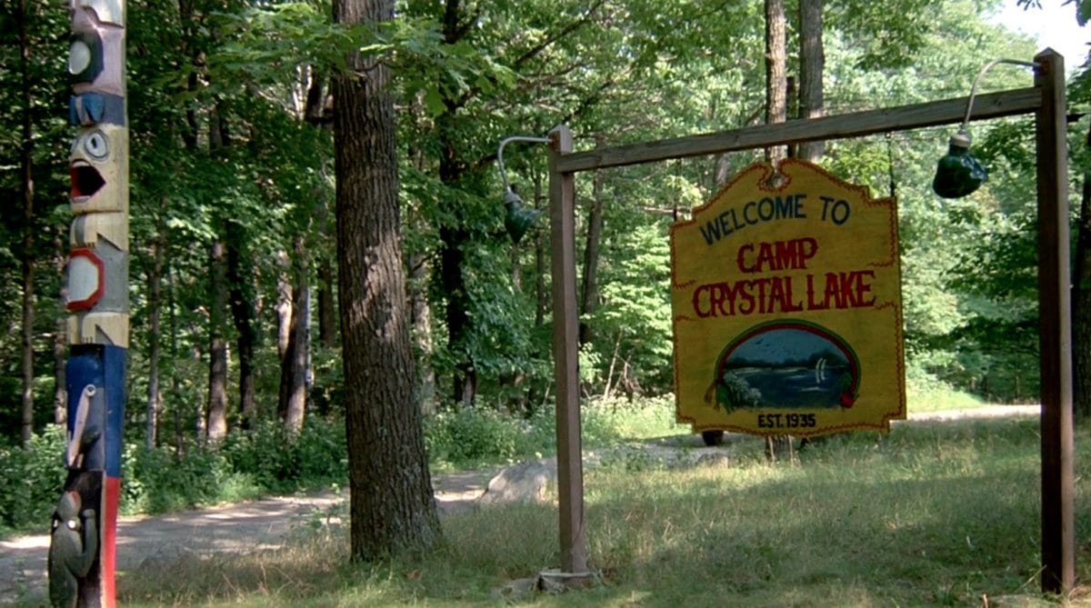 Camp Crystal Lake AKA Camp Blood. Being ignorant and crossing the threshold into this realm, ignoring the warnings, will seal your fate.
